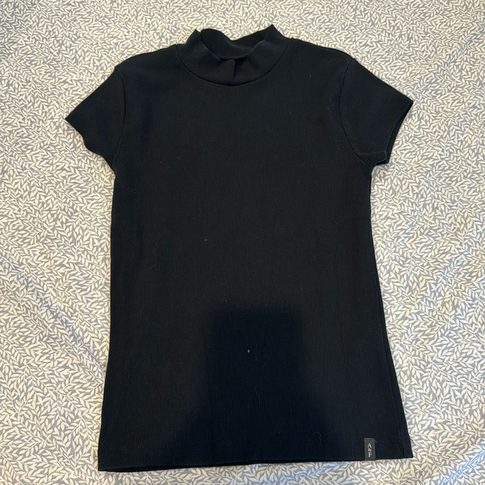 Abercrombie kids Black turtle neck top